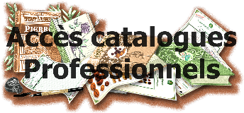 catalogues professionnels