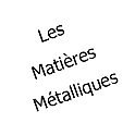 Catalogues des matires mtalliques