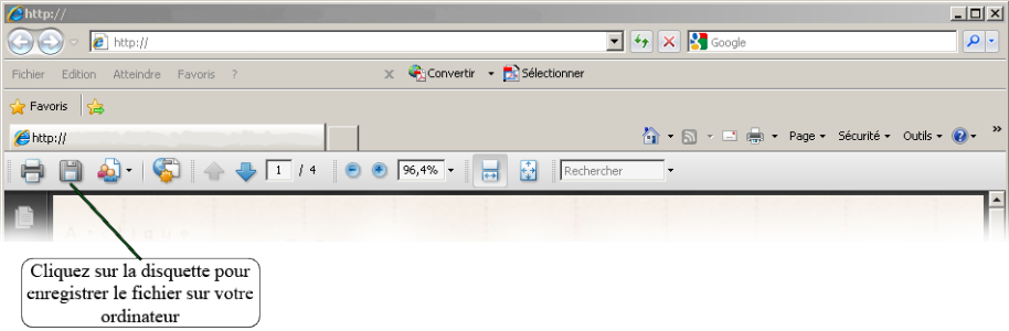 Mode opératoire enregistrement PC