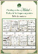 Perles et breloques m�tal argent�